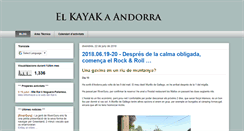 Desktop Screenshot of kayakandorra.com